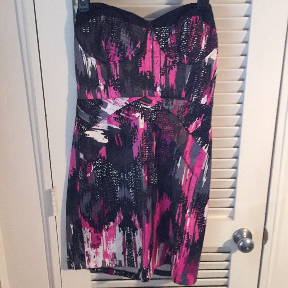 Strapless party dress
